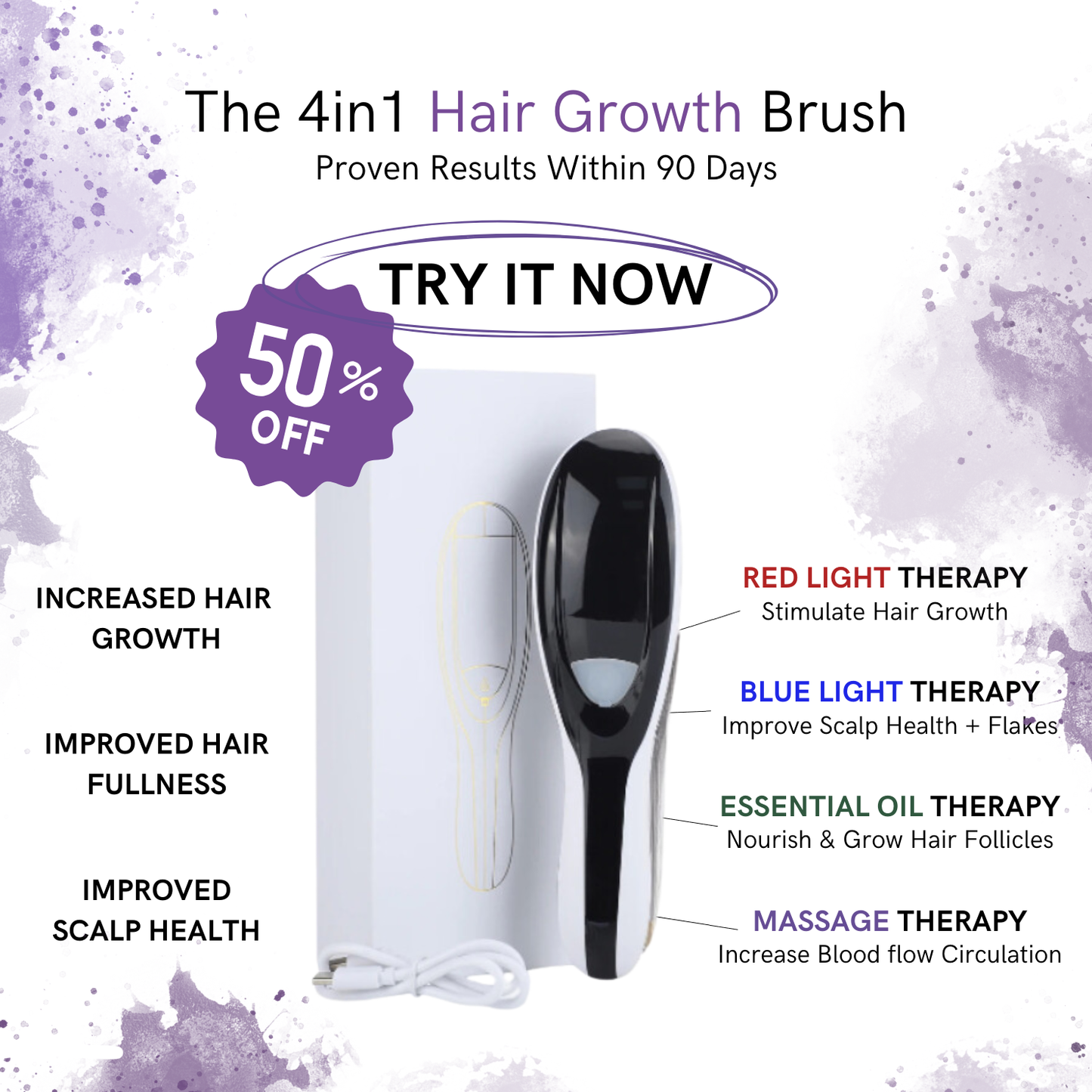 Aura Luma™ GlowWave Brush